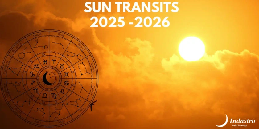 Sun Transits 2025-2026